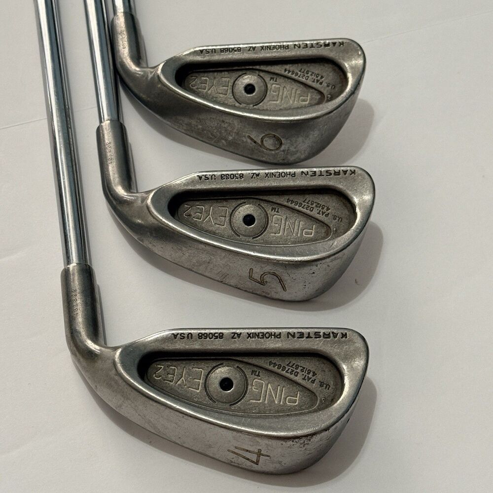 Ping Eye 2 ⚫️ Black Dot Karsten ZZ-Lite 4 5 6 Iron Steel Shaft Regular Flex RH⛳️